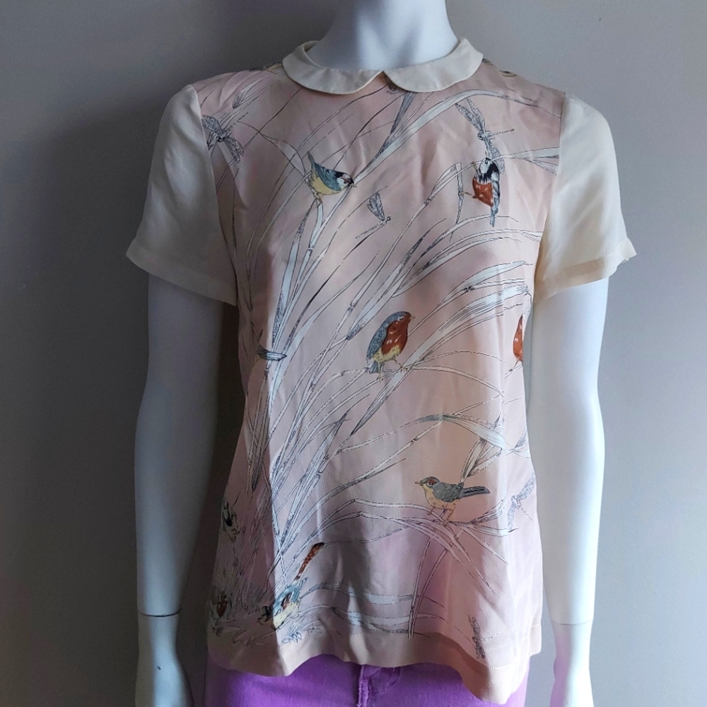 French Connection | Morning Song Silk Top